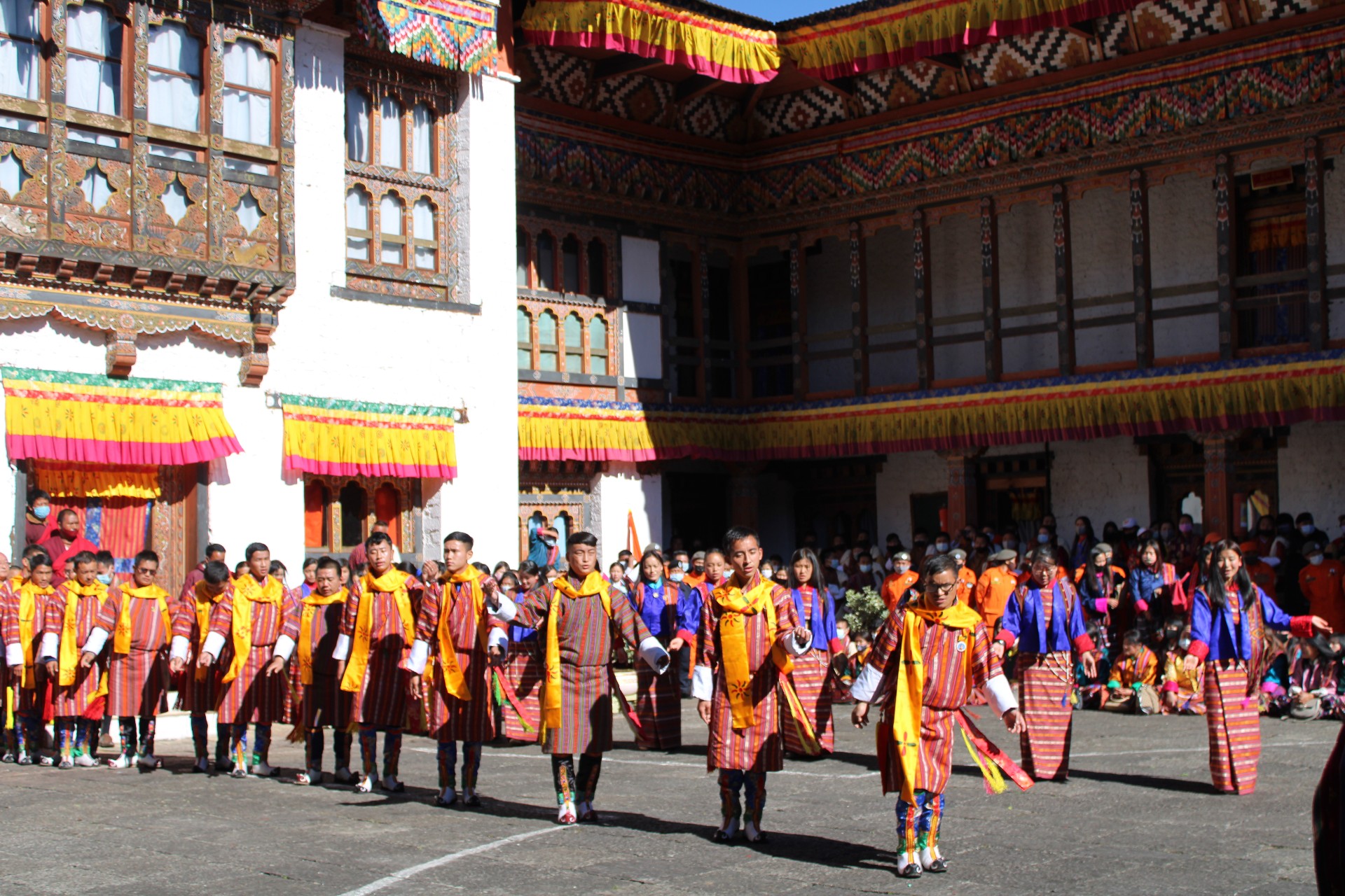 Dance Performance by Zorig Chusum College