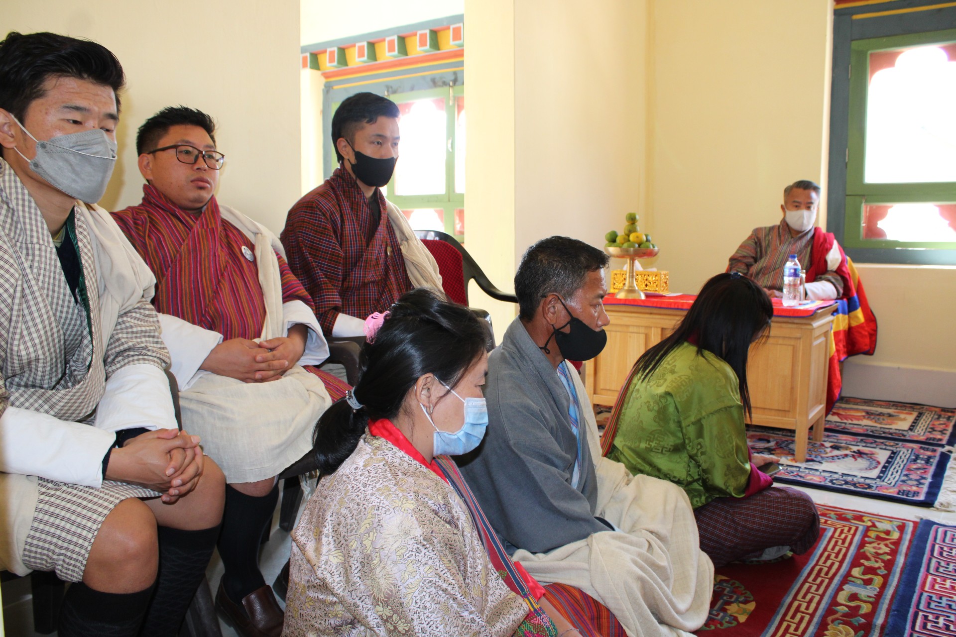 Dasho Dzongdag with Urka Bangala Group