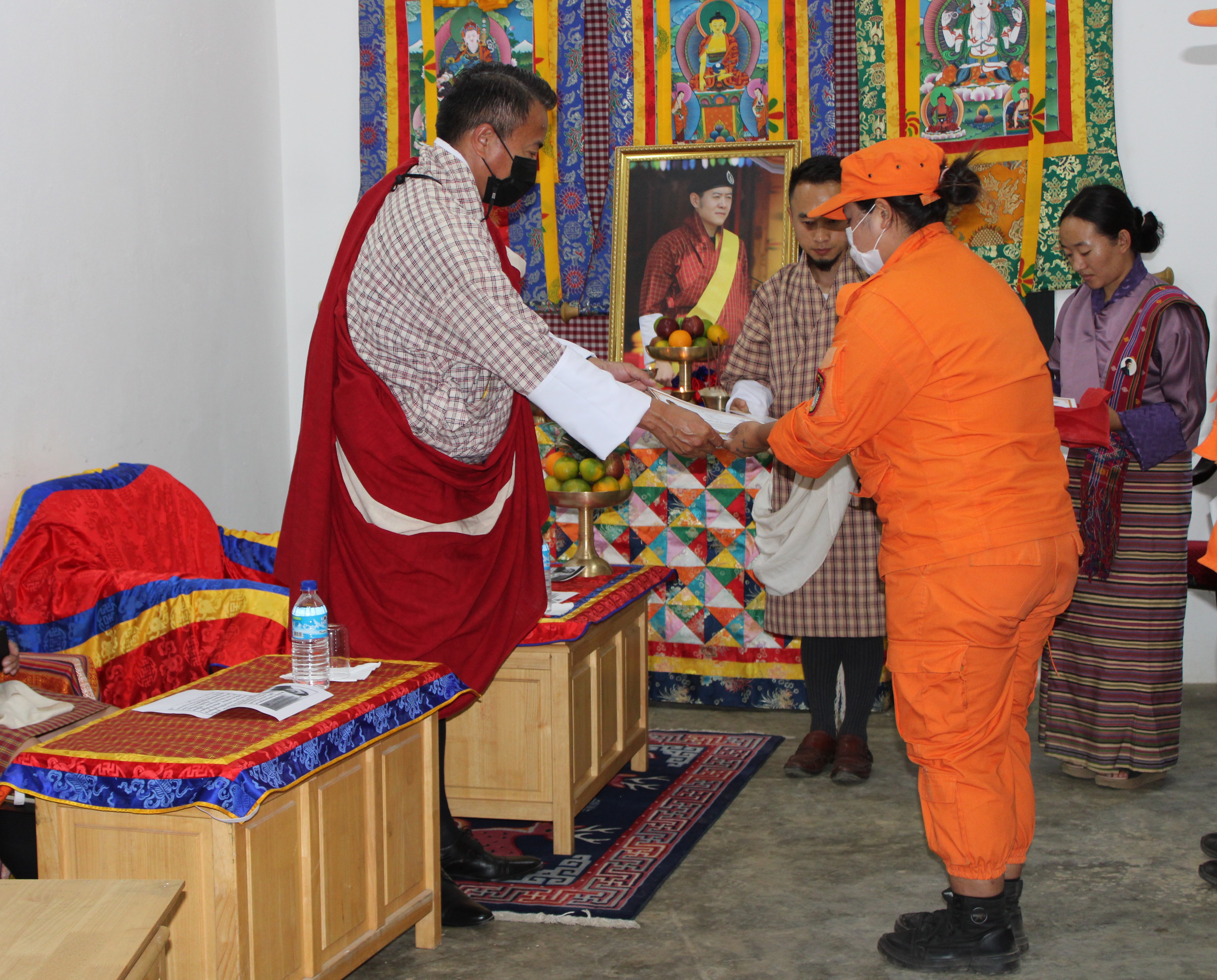 The completion of a month-long Desuung skilling program in peanut processing and developing products