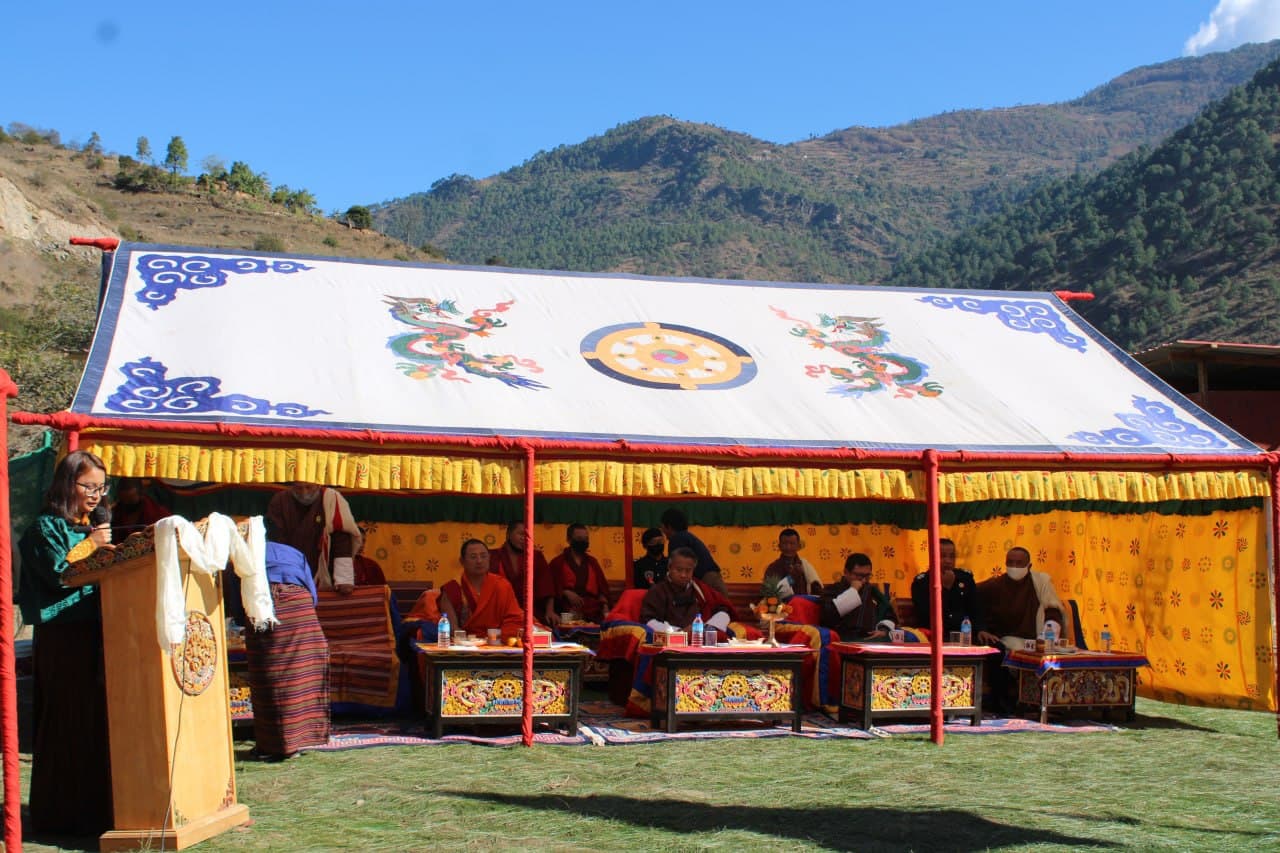 Vote of Thanks Speech by Ramjar Gewog Administrative Officer