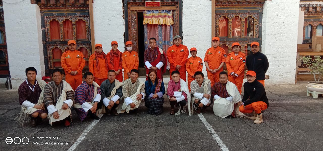 Advocacy meeting for the Desuup Gojays and Gewog Agri Extension Officers for commencing the 2nd Phase Million Fruit Three Plantation (MFTP ) from 5th February 2023.